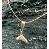 COLLIER QUEUE DE BALEINE TEXTUREE