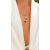COLLIER 4 TOURMALINES PENDENTIFS