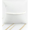 BRACELET RONDELLES NACRE 4MM ACIER