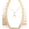 COLLIER QUEUE DE BALEINE TEXTUREE