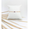 BRACELET ACIER INOXYDABLE DORE & PERLE D'EAU DOUCE