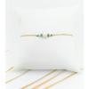 BRACELET DORE OEIL DE SAINTE LUCIE